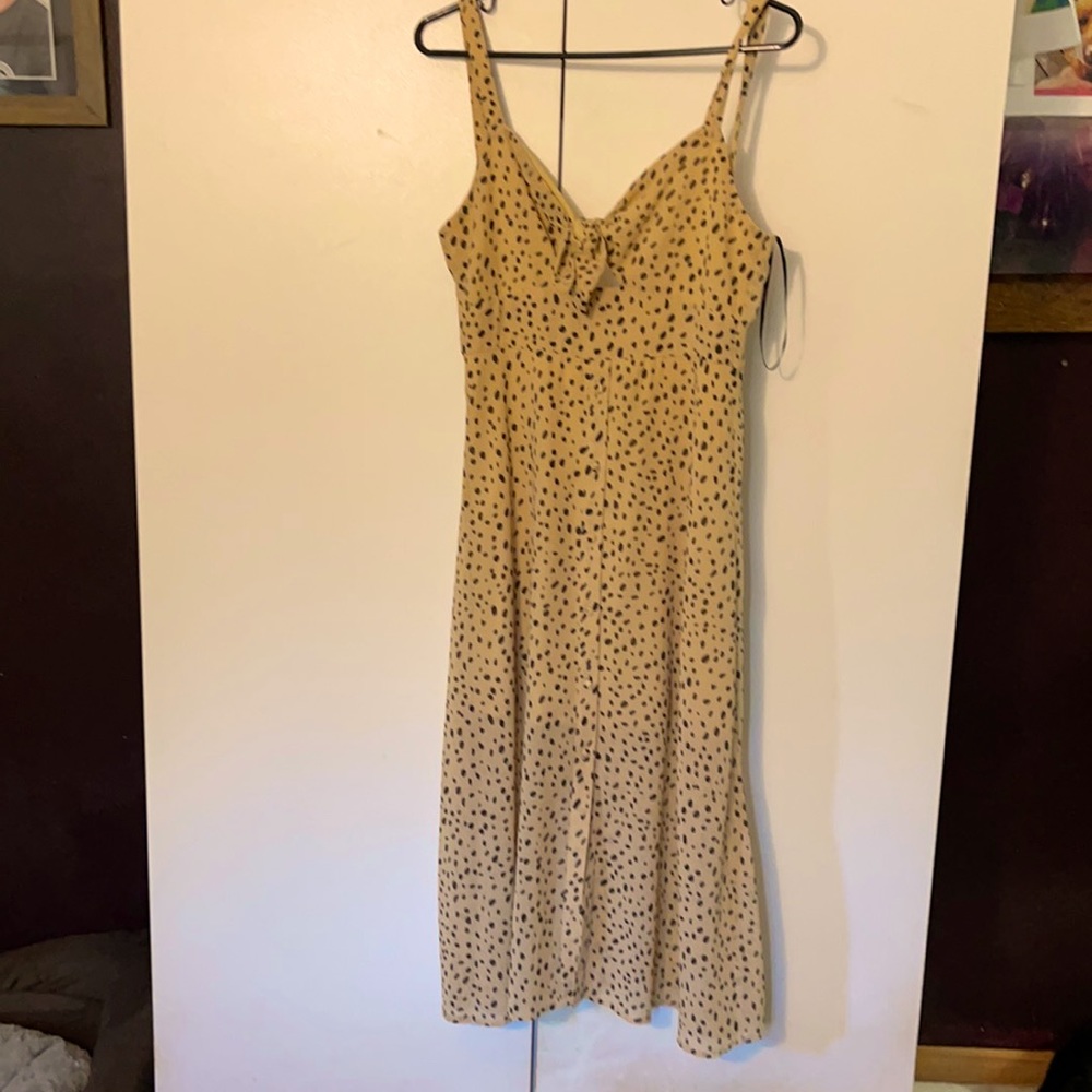Forever 21 front knitted midi dress